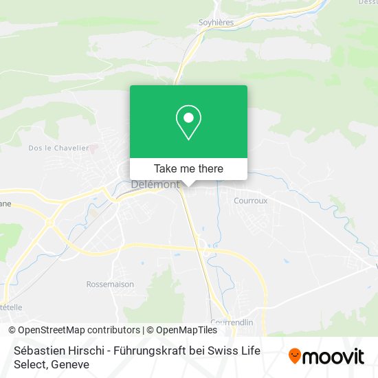 Sébastien Hirschi - Führungskraft bei Swiss Life Select map