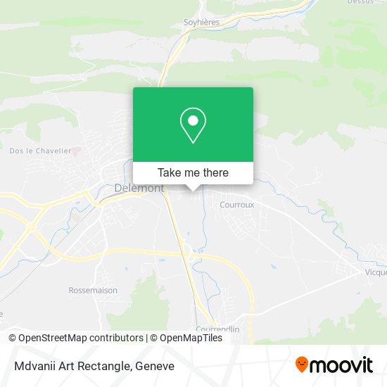 Mdvanii Art Rectangle map