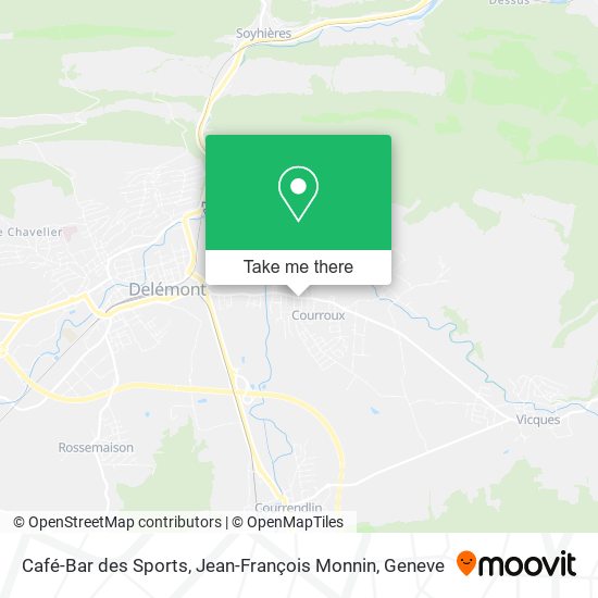 Café-Bar des Sports, Jean-François Monnin map