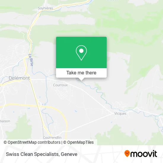 Swiss Clean Specialists map