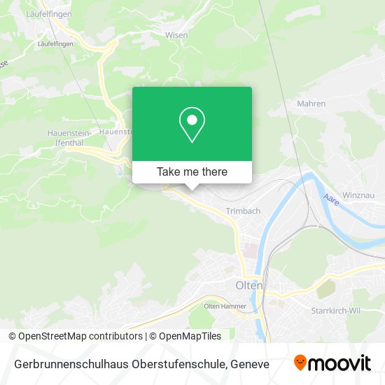 Gerbrunnenschulhaus Oberstufenschule map