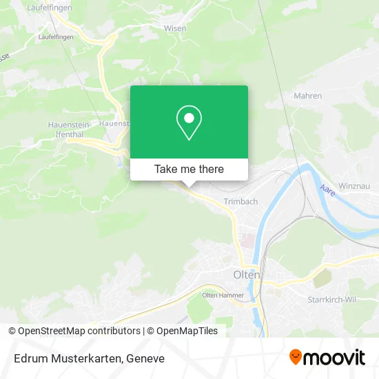 Edrum Musterkarten map