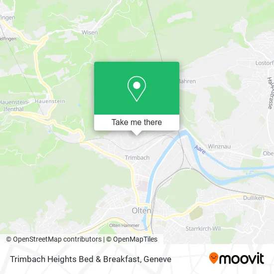 Trimbach Heights Bed & Breakfast map
