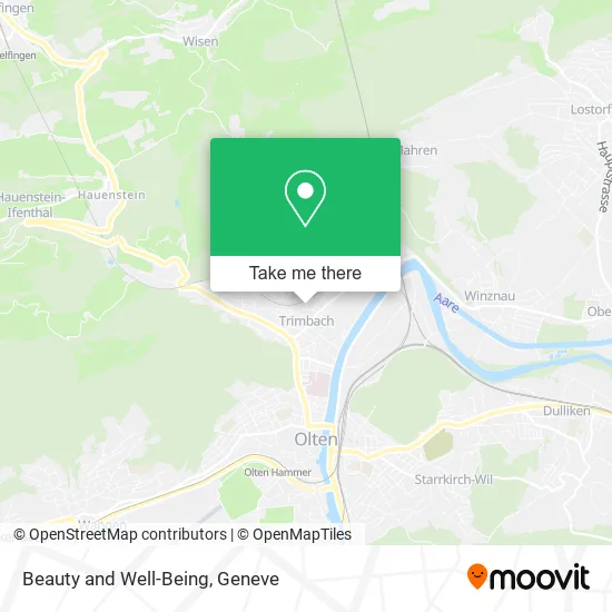 Beauty and Well-Being map