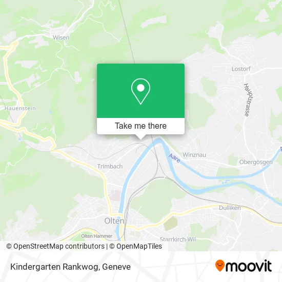 Kindergarten Rankwog map