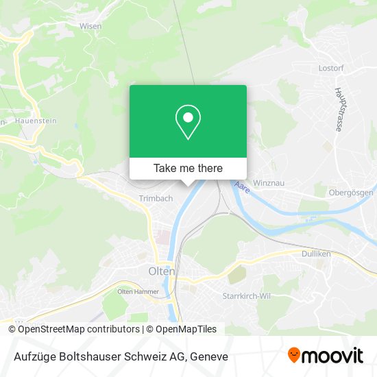 Aufzüge Boltshauser Schweiz AG map