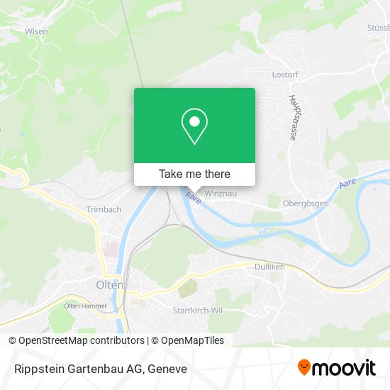 Rippstein Gartenbau AG map
