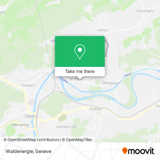 Waldenergie map