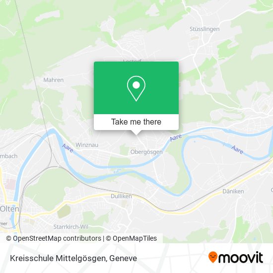 Kreisschule Mittelgösgen map