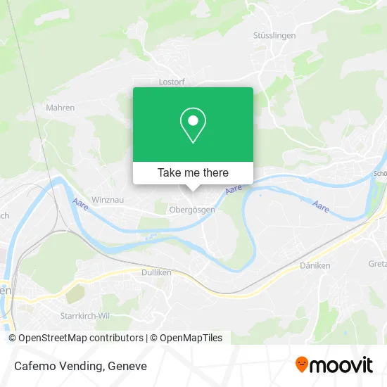 Cafemo Vending map