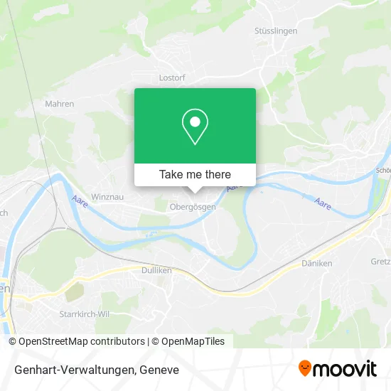 Genhart-Verwaltungen map