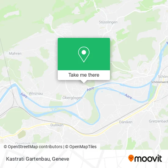 Kastrati Gartenbau map