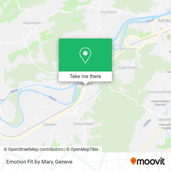 Emotion Fit by Mary map