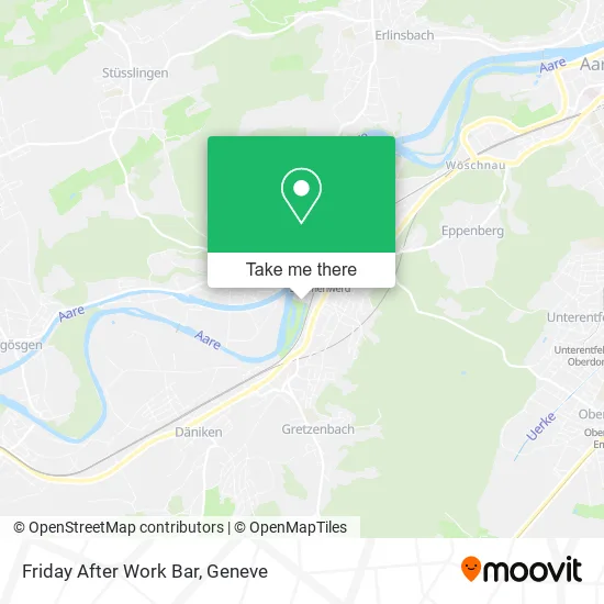 Friday After Work Bar map