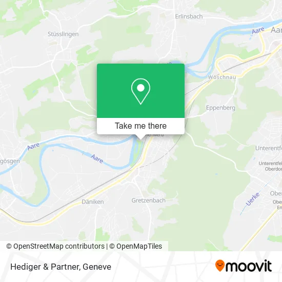 Hediger & Partner map