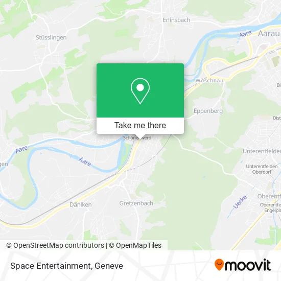 Space Entertainment map