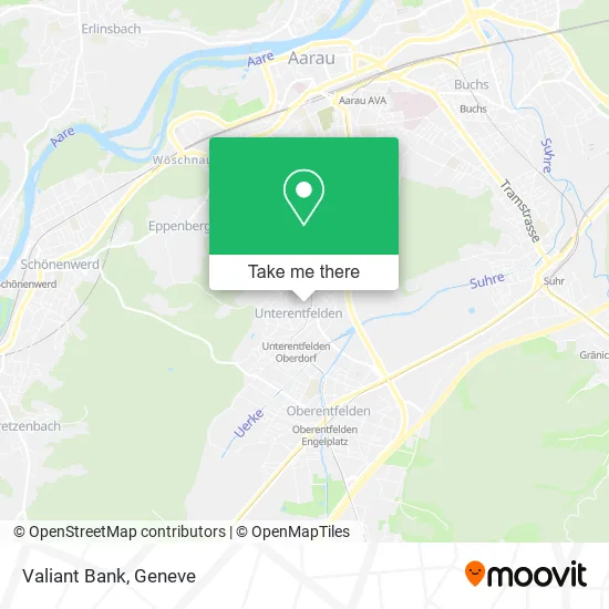 Valiant Bank map