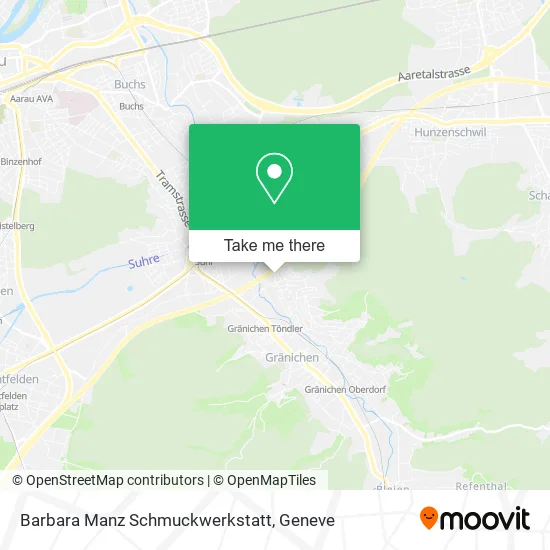 Barbara Manz Schmuckwerkstatt map