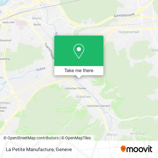 La Petite Manufacture map