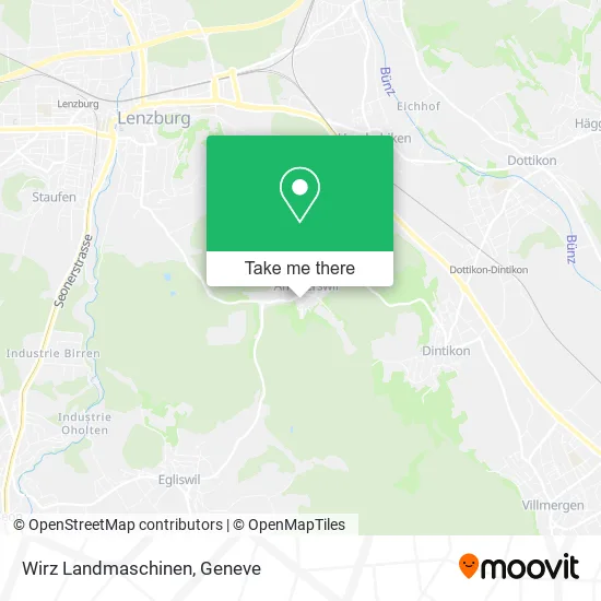 Wirz Landmaschinen map