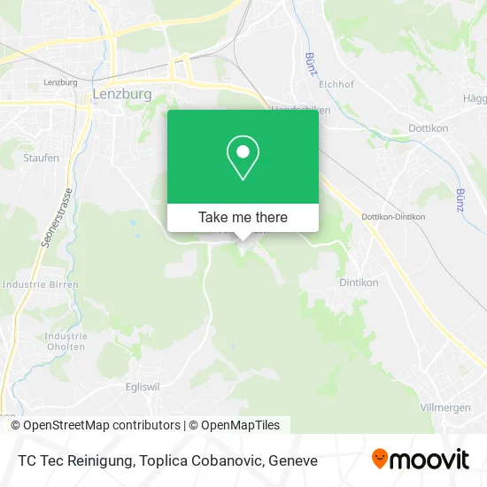 TC Tec Reinigung, Toplica Cobanovic map