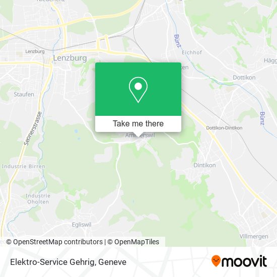 Elektro-Service Gehrig map