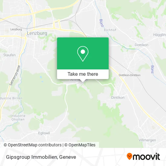 Gipsgroup Immobilien map