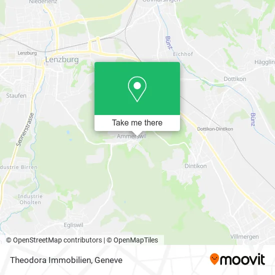 Theodora Immobilien map