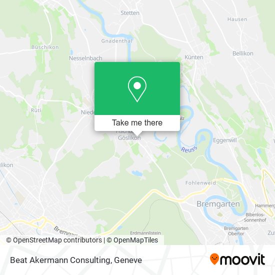 Beat Akermann Consulting map