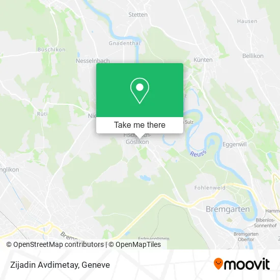 Zijadin Avdimetay map