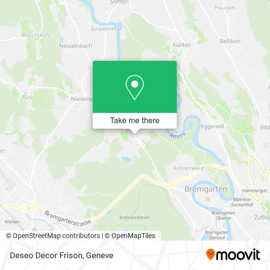 Deseo Decor Frison map