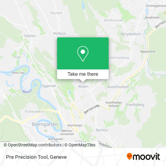 Pre Precision Tool map