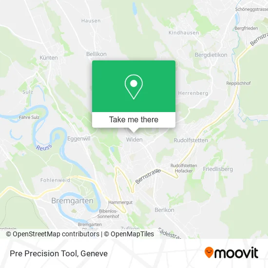 Pre Precision Tool map