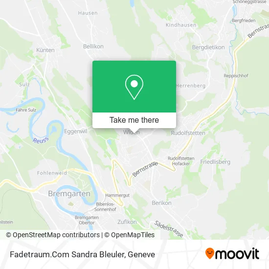 Fadetraum.Com Sandra Bleuler map