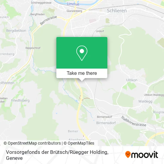 Vorsorgefonds der Brütsch / Rüegger Holding map