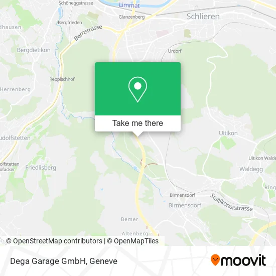 Dega Garage GmbH map
