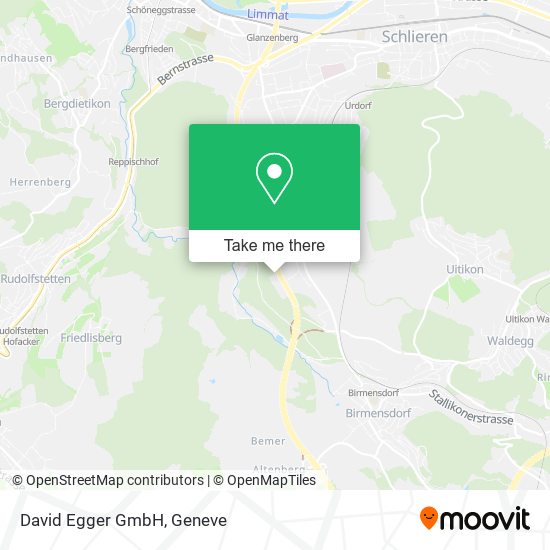 David Egger GmbH map