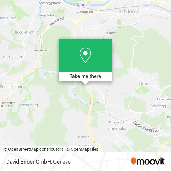 David Egger GmbH map