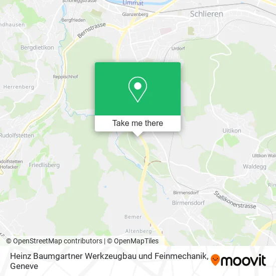 Heinz Baumgartner Werkzeugbau und Feinmechanik map