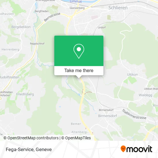 Fega-Service map