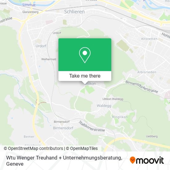 Wtu Wenger Treuhand + Unternehmungsberatung map