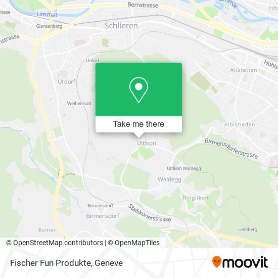 Fischer Fun Produkte map
