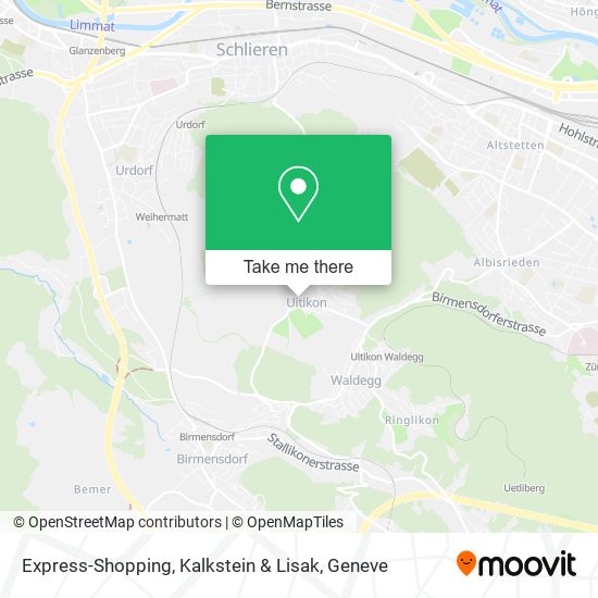Express-Shopping, Kalkstein & Lisak map