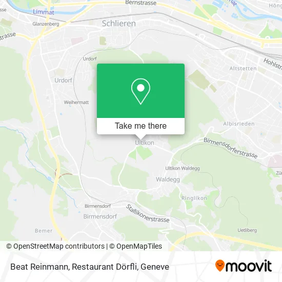 Beat Reinmann, Restaurant Dörfli map