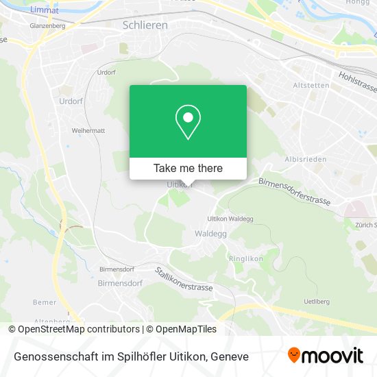 Genossenschaft im Spilhöfler Uitikon map