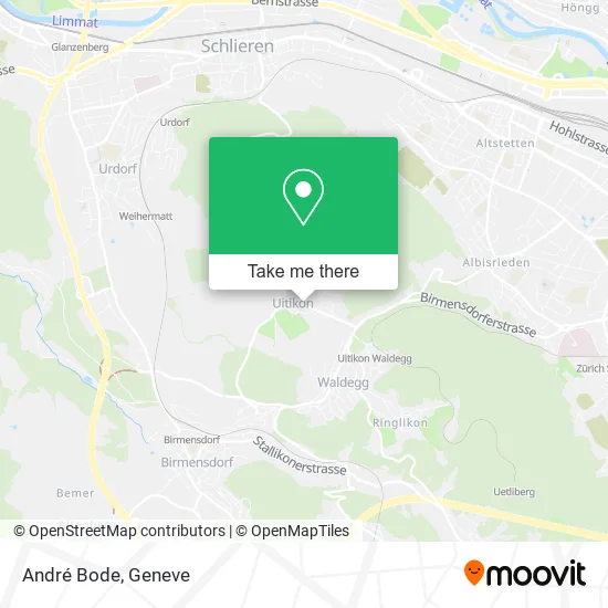 André Bode map