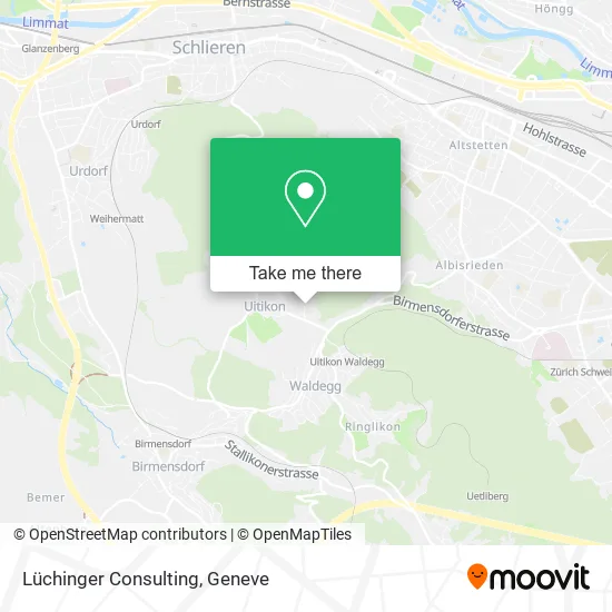 Lüchinger Consulting map