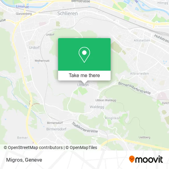 Migros map
