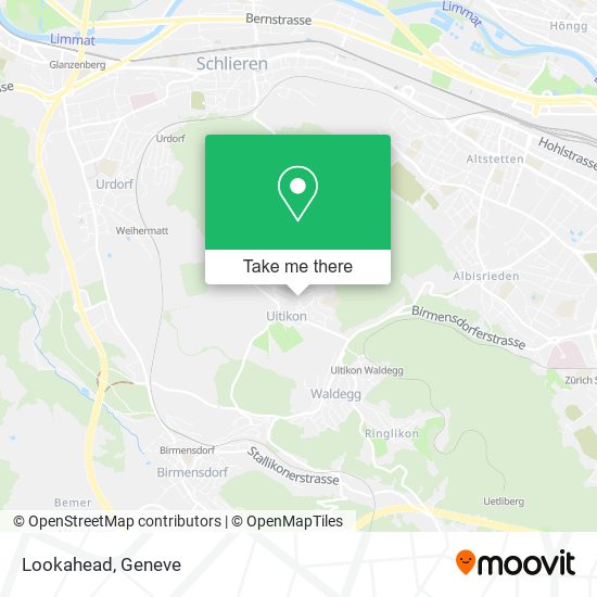 Lookahead map