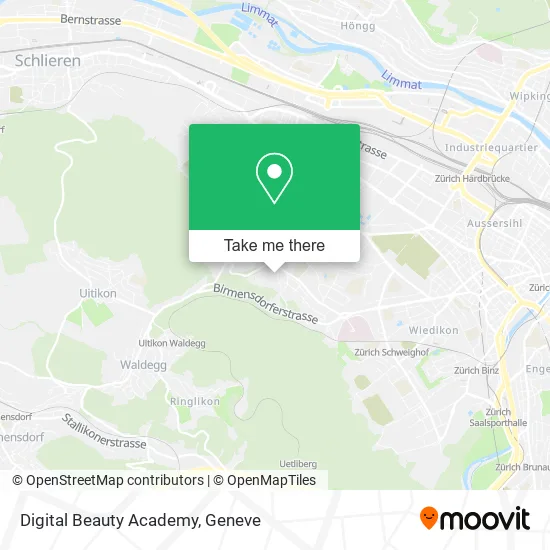 Digital Beauty Academy map